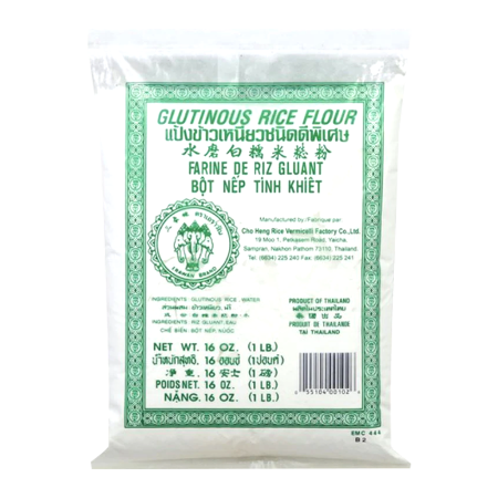 SWEET RICE FLOUR(ERAWAN) 24bg x 16oz (454g)