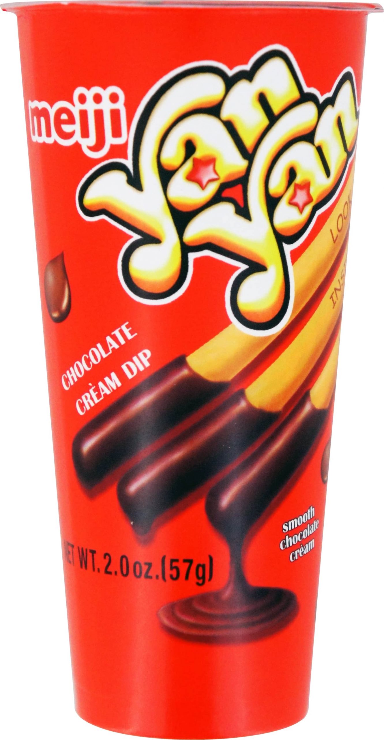 YAN YAN CHOCOLATE CREAM (MEIJI) 8-10pk x 2oz (57g)