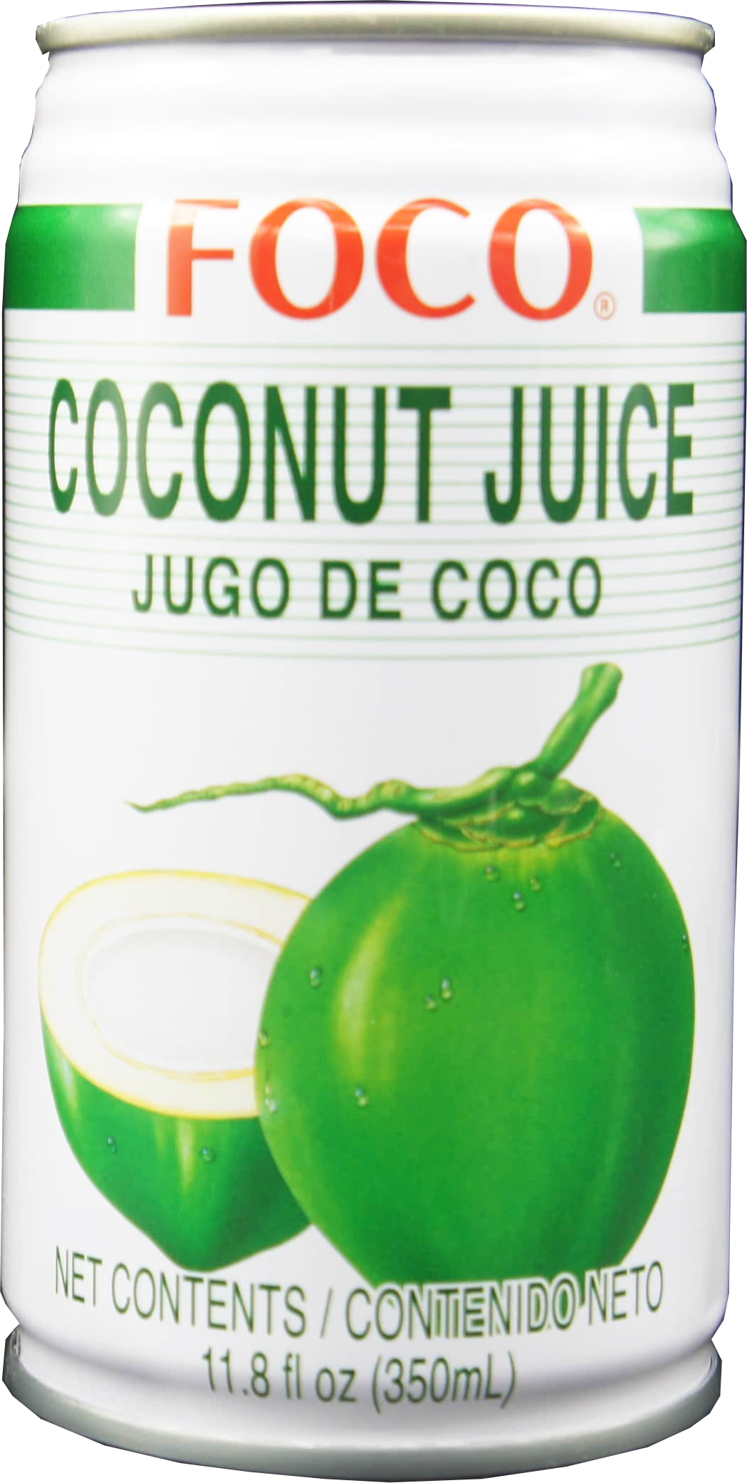 FOCO COCONUT JUICE W/ MEAT (SMALL) 24cn x 11.8fl oz. (350ml)