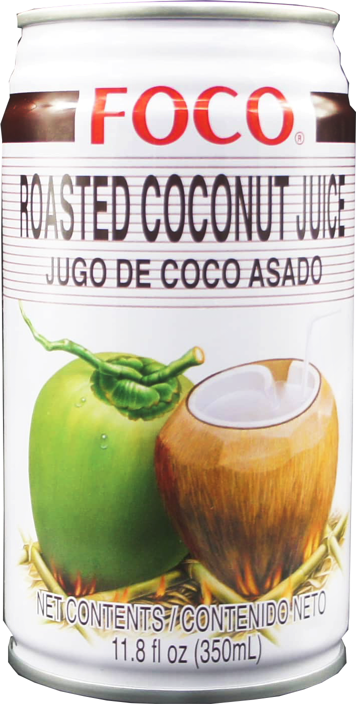 FOCO ROASTED COCONUT JUICE 24cn x 11.8fl oz. (350ml)