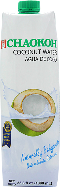 CHAOKOH COCONUT WATER 12bx x 33.8fl oz (1000ml)