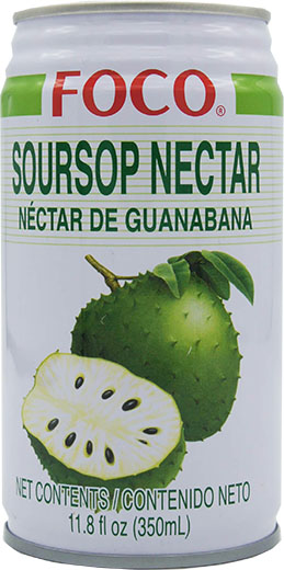 FOCO SOURSOP JUICE (GUANABANA) 24cn x 11.8fl oz. (350ml)