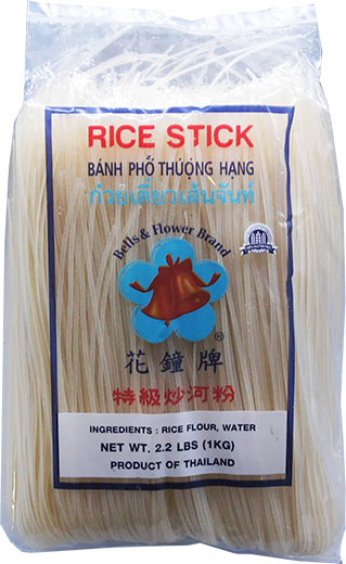 BELLS & FLOWER CHANTABOON RICE STICK (1MM/S) 12bg x 2.21lbs (1kg)