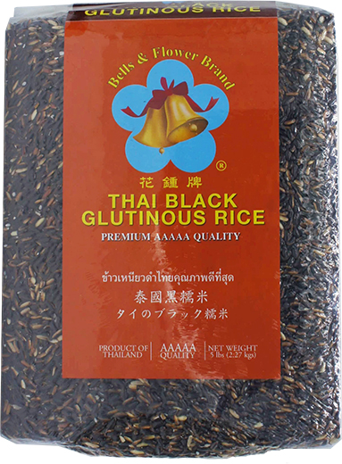 BELLS & FLOWER SWEET BLACK RICE 10bgs x 5lbs