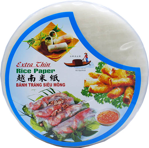 MISS SAIPAN RICE PAPER THIN (22cm/BOX) 40bx x 7oz (200g