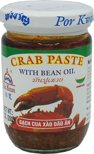 POR KWAN CRAB PASTE WITH BEAN OIL 24gj x 7oz (200g)