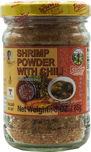 PANTAI SHRIMP POWDER WITH CHILI 24gj x 3.5oz (85g)