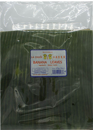 DRAGON 88 FROZEN BANANA LEAVES 30bgs x 16oz (454g)