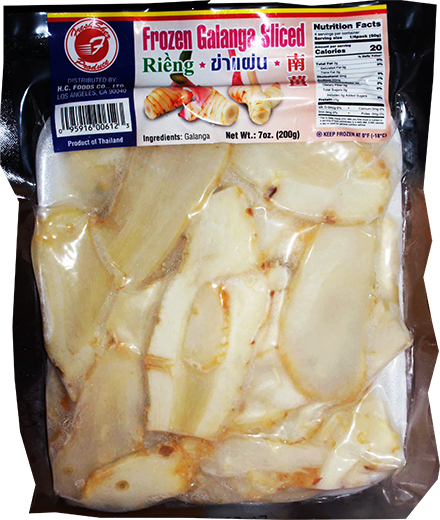 FRZ GALANGA SLICE (RIENG) (FSR) 50bgs x 7oz(200g)