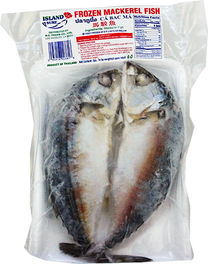 FRZ STEAMED MACKEREL(IS) 60trs x 2pcs