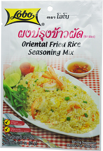 LOBO ORIENTAL FRIED RICE SEASONING MIX 120pk x 0.87oz (25g)