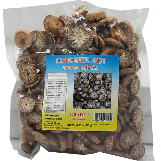 888 DRIED BETAL NUT (SLICED) 45bg x 17.6oz (500g)