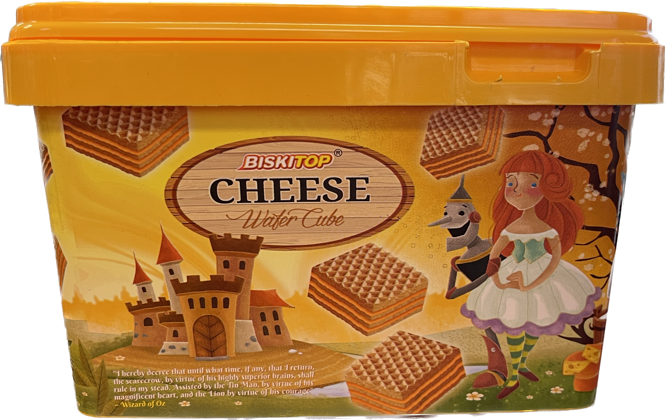 BISKITOP WAFER CUBE Cheese 12bx x 180g